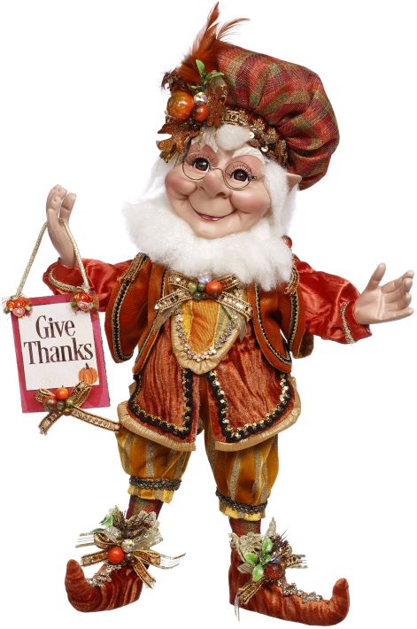Giving Thanks Elf,  Medium -