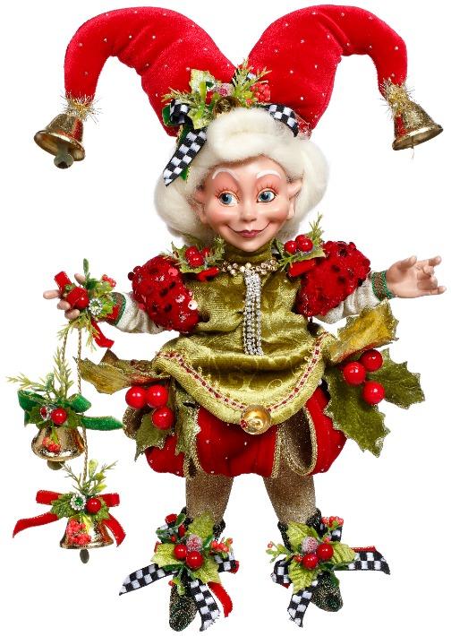 Holly Belle Elf On Base, Small -