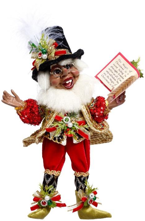 African American Christmas Carol, Elf,  Small -
