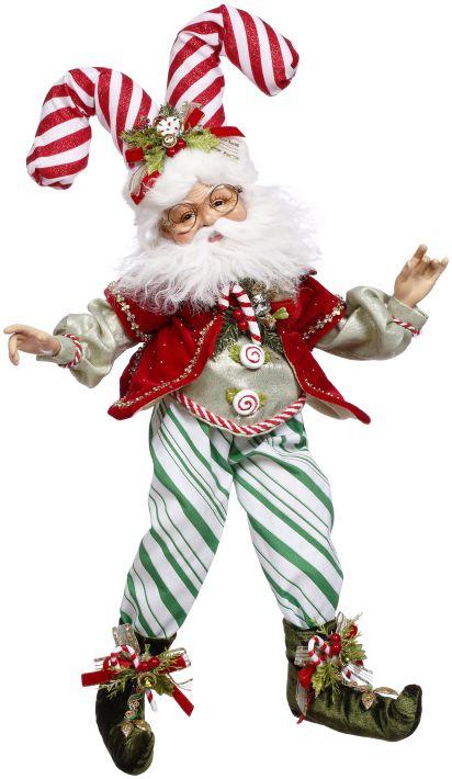 North Pole Candy Cane Elf, Medium -