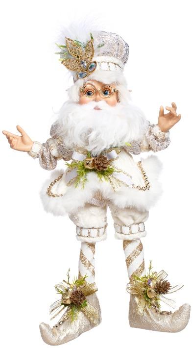 North Pole White Christmas Elf, Small -