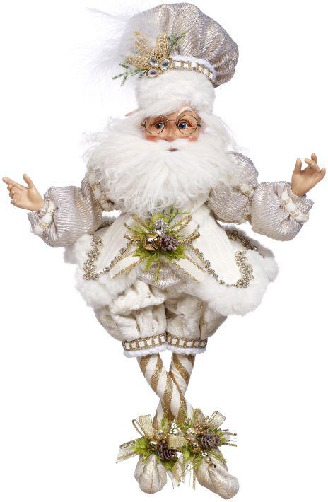 North Pole White Christmas Elf, Medium -