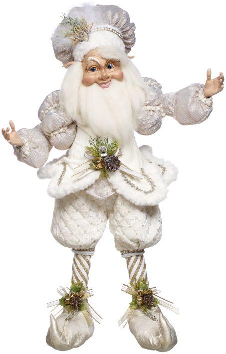 North Pole Wht Christmas Elf - 36 Inches