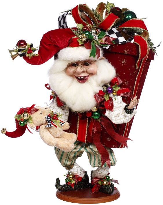 Christmas Present Elf, Medium - 14 x 24 Inches