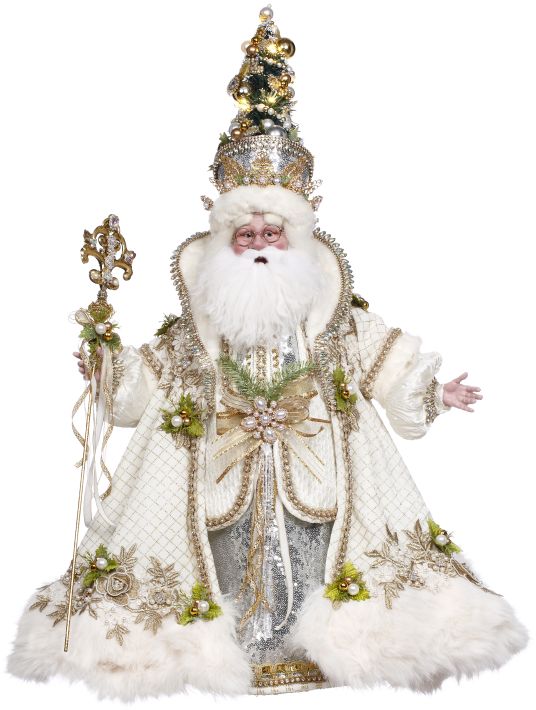 White Christmas Santa -