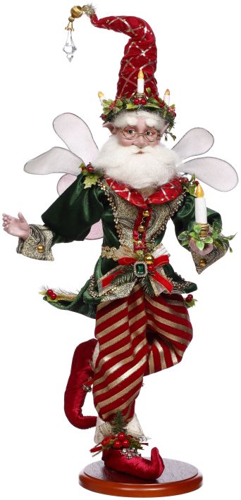 Christmas Candle Fairy on Base -