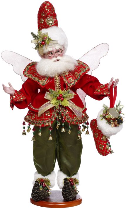 Stocking Stuffing Fairy on Base -