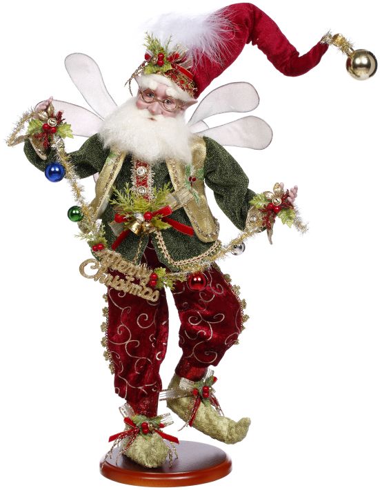 Merry Christmas Fairy on Base -
