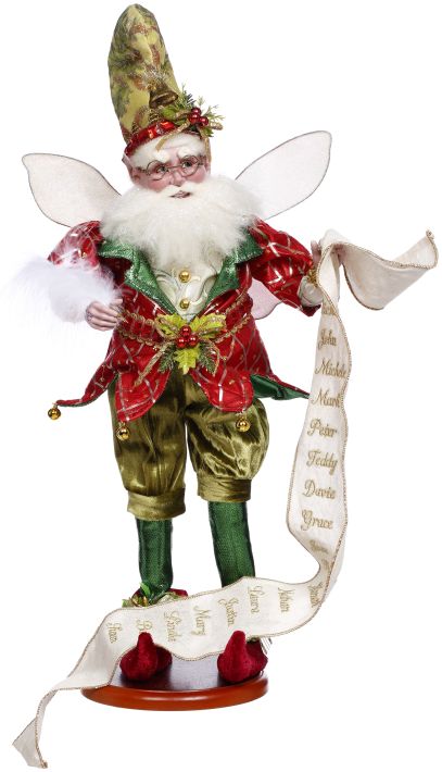 Christmas Gathering Fairy on Base -