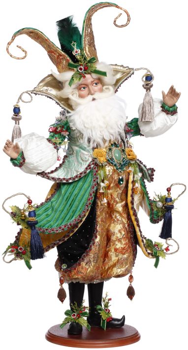 Venetian Jester Santa -