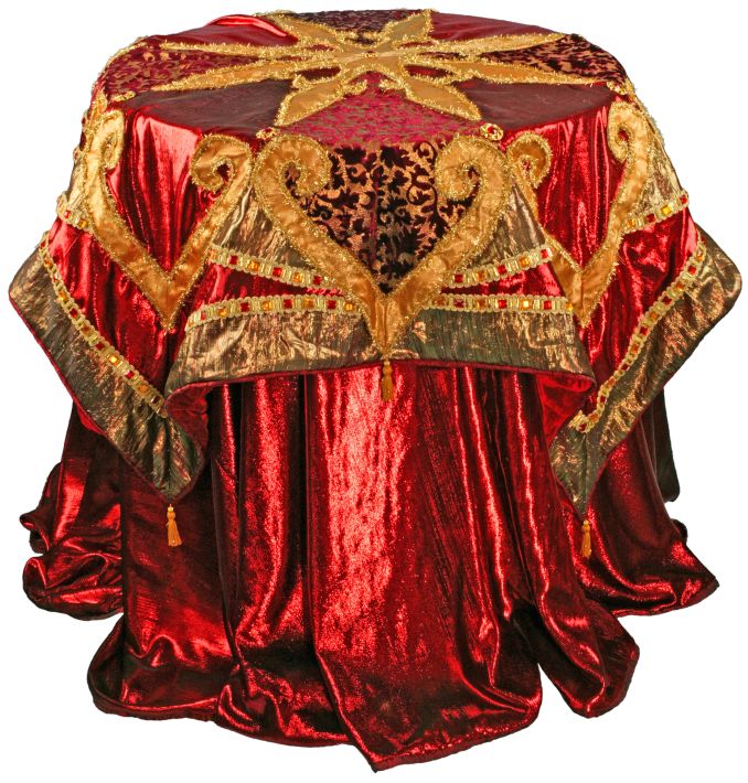 Florentine Round Tablecloth - 96 Inches