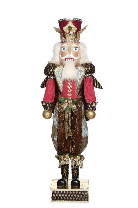 Royal Crown Nutcracker, Large, Pink/Blue - 48 Inches