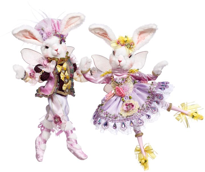 Mr. Easter Bunny Fairy, Assortment of 2 , Small - 9 Inches