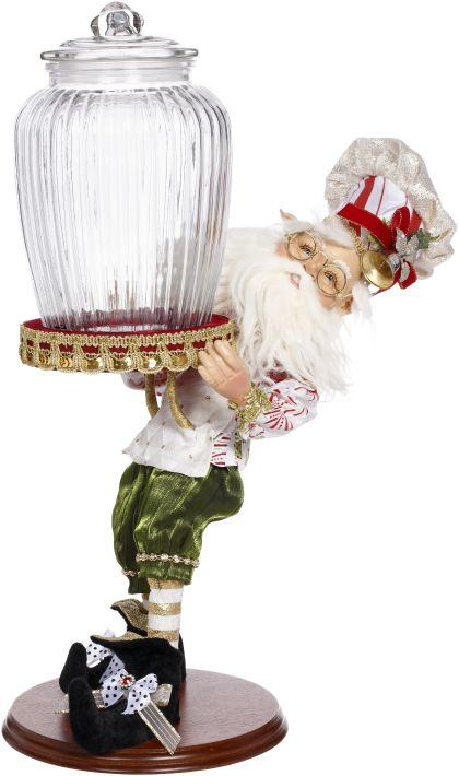 Confectionary Elf With jar, 19 inches
