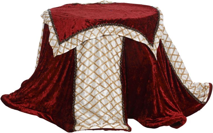 Harlequin Baroque Tablecoth, Assortment of 2- 88 Inches