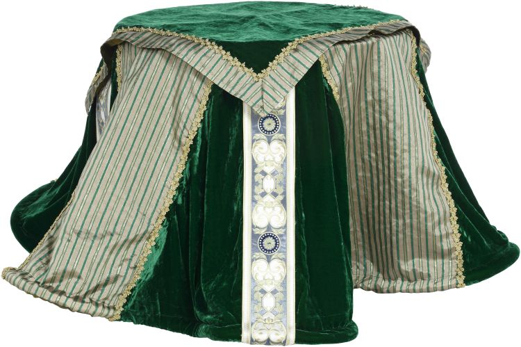 Royal Stripe Tablecloth, Assortment of 2