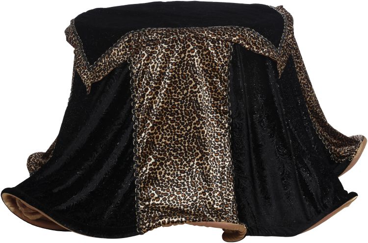 Leopard Print Tablecloth, Assortment of 2