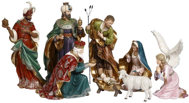 Nativity Scene,  Set of 8