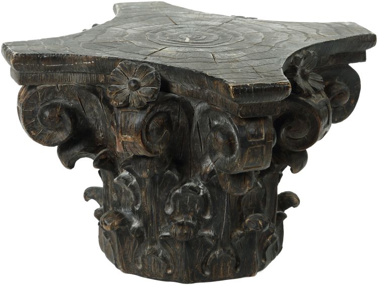 Acanthus Pedestal - 9.5 Inches