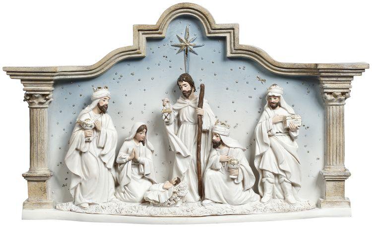 Nativity Scene, Small - 15 x 8.5 Inches