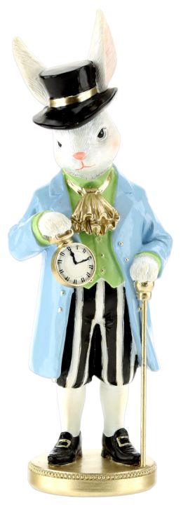Gentleman Rabbit with Pocket Watch - 10 Inches
