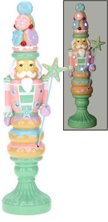Lighted Sweet Nutcracker - 18 Inches