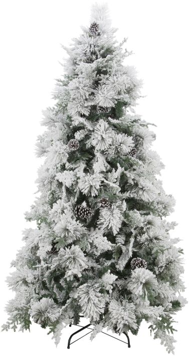 FROSTED CHRISTMAS TREE 7FT