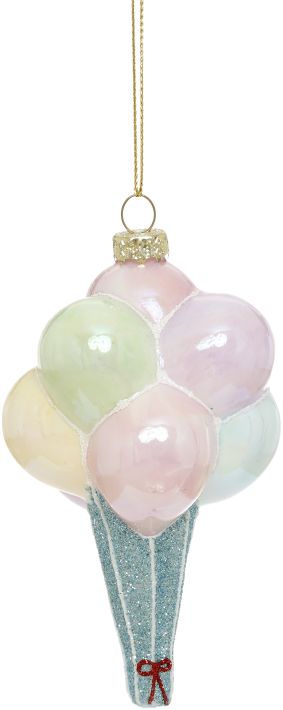 Hot Air Balloon Ornament - 4 Inches
