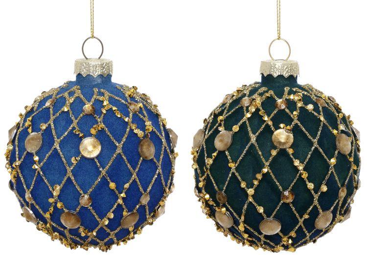 Elegant Trellis Ornament, Box of 6- 3 Inches