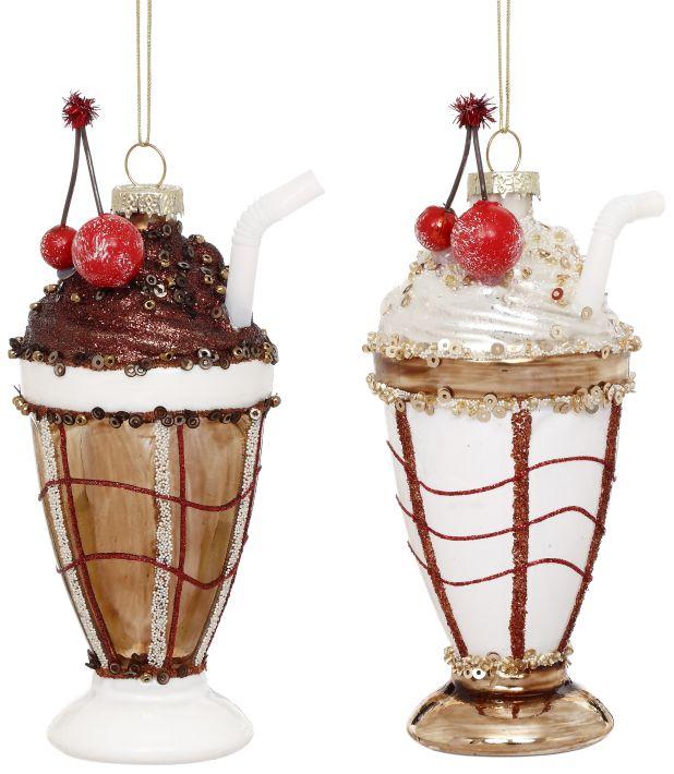 Cherry Float Ornament, Box of 6- 4.5 Inches
