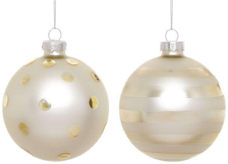 Party Ball Ornament, Box of 6- 3 Inches