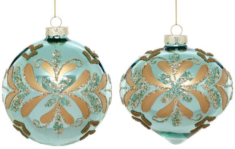 Celebration Bloom Ornament, Box of 6- 4 Inches