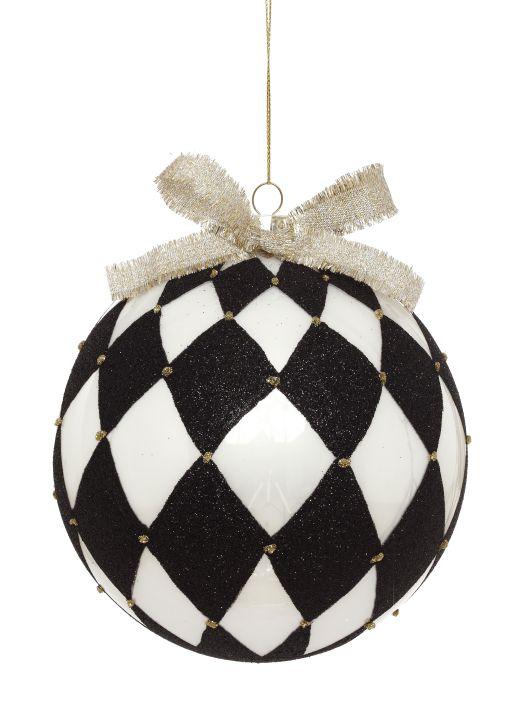 Harlequin Classic Ornament - 6 Inches