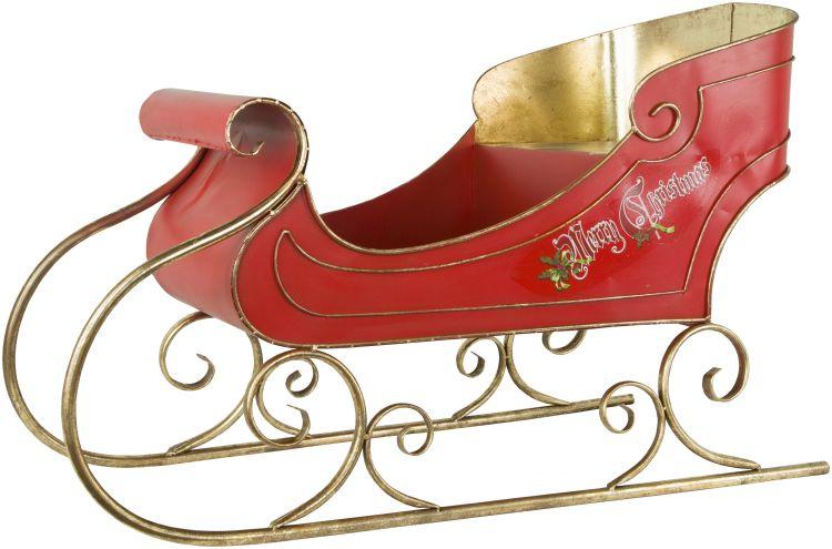 Santa's Sleigh - 50 x 32 Inches